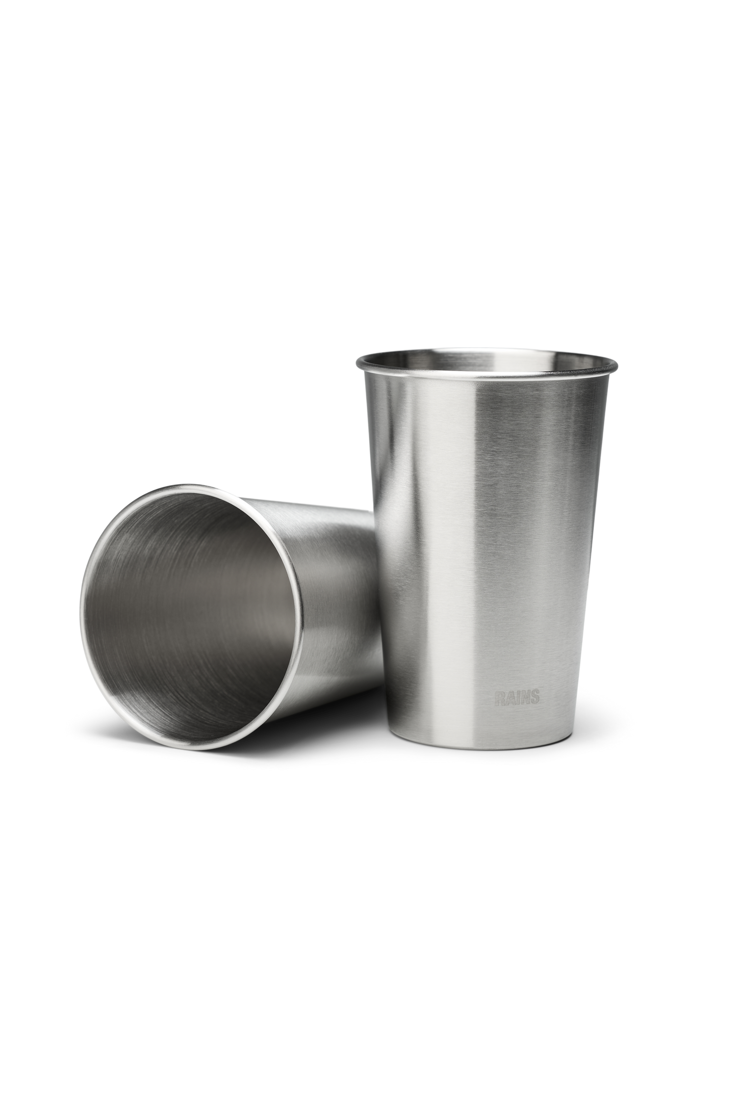 Stainless Steel 2-Pack Cups 500ml