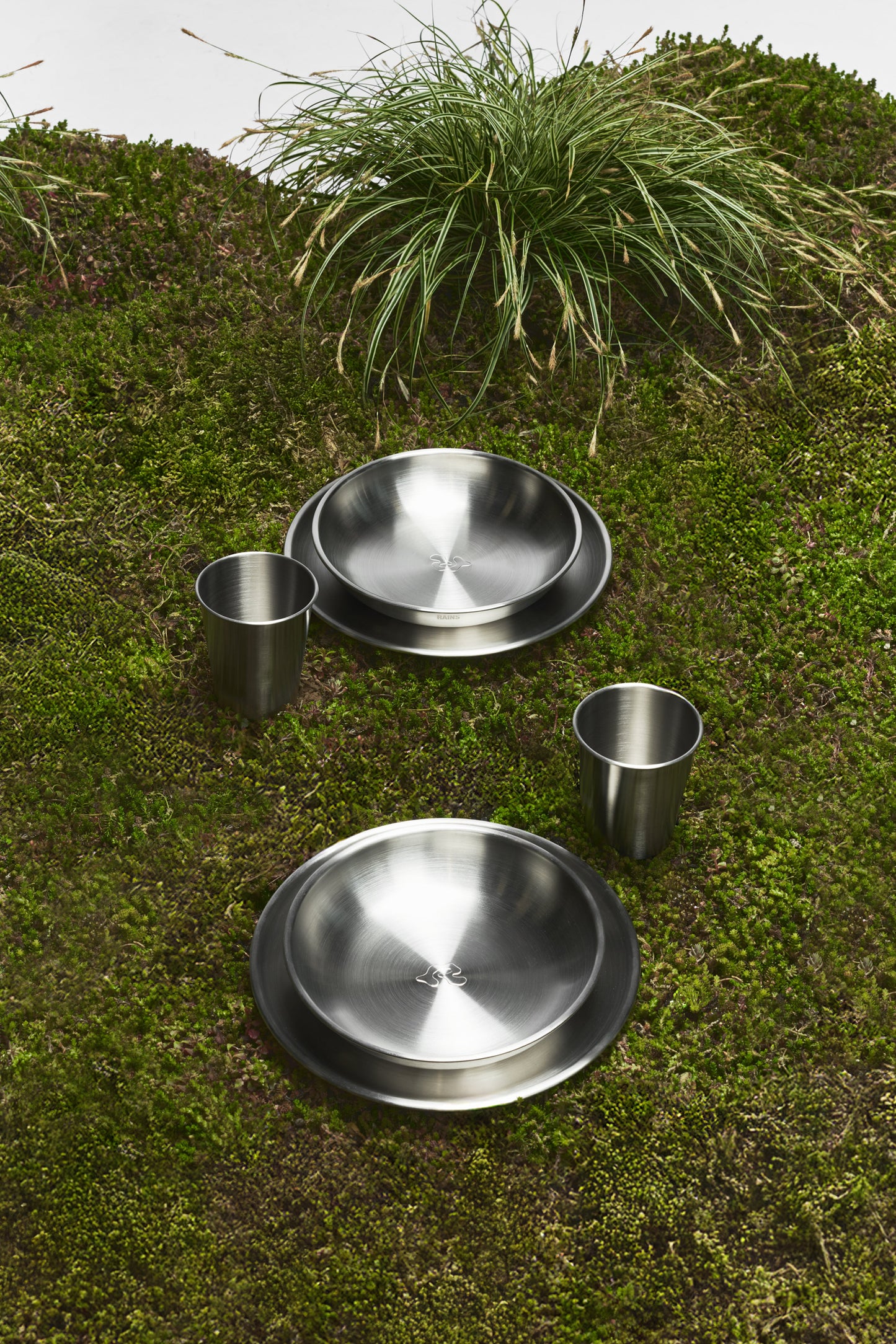 Stainless Steel 2-Pack Cups 300ml