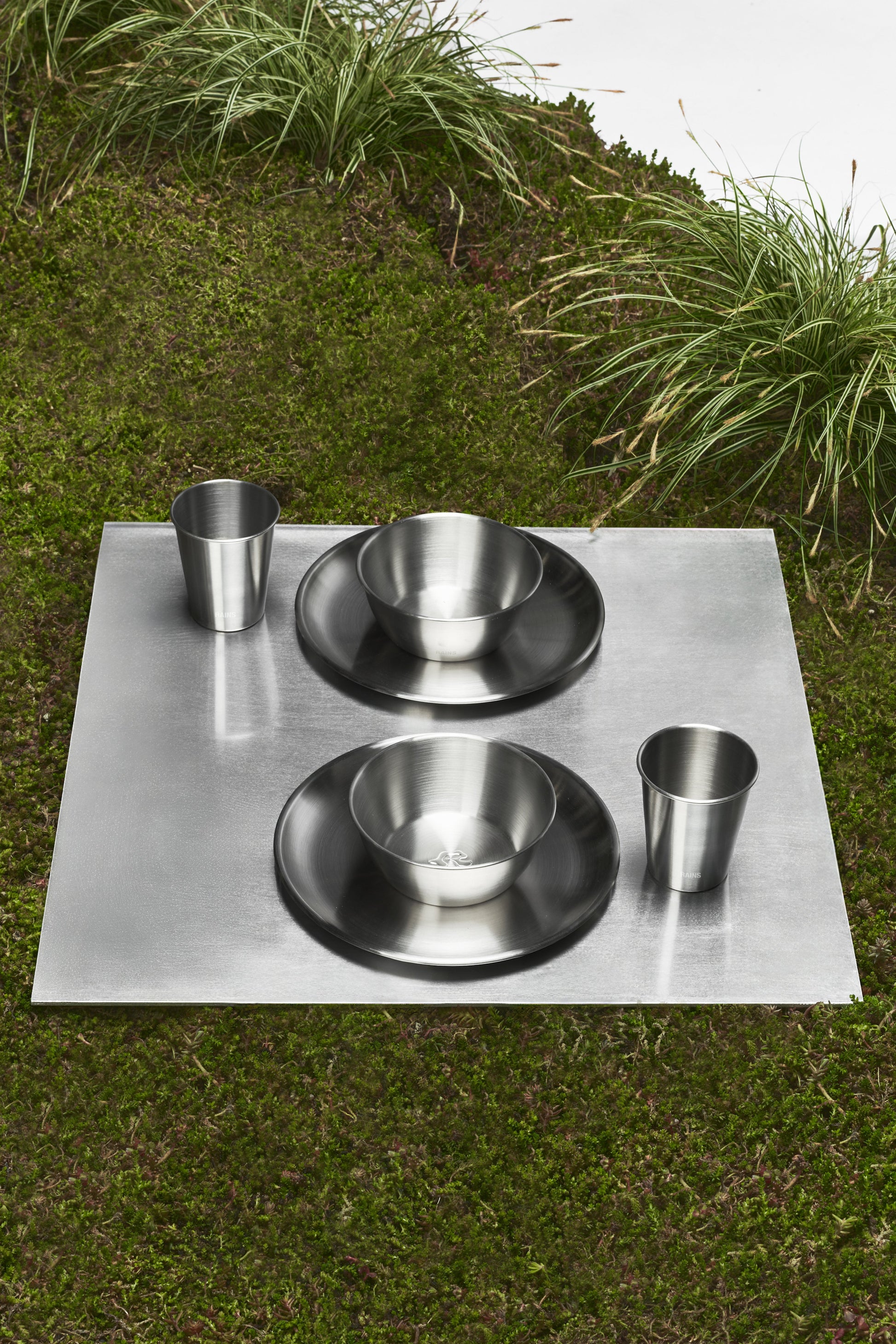 Stainless Steel 2-Pack Cups 300ml