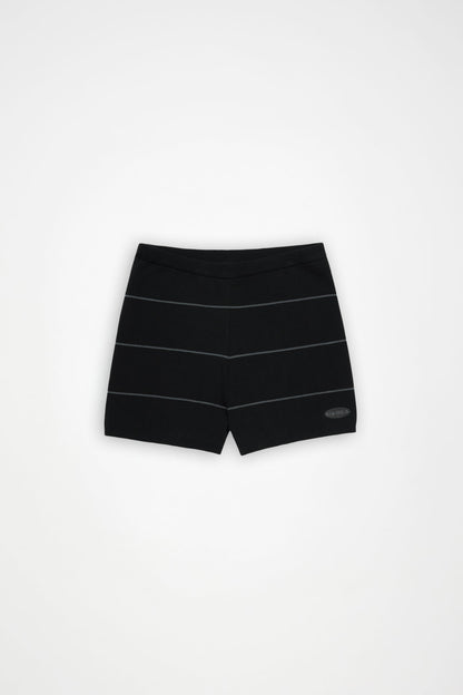 Striped Knit W Shorts