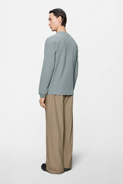 Waffle Long Sleeve T-shirt Splash