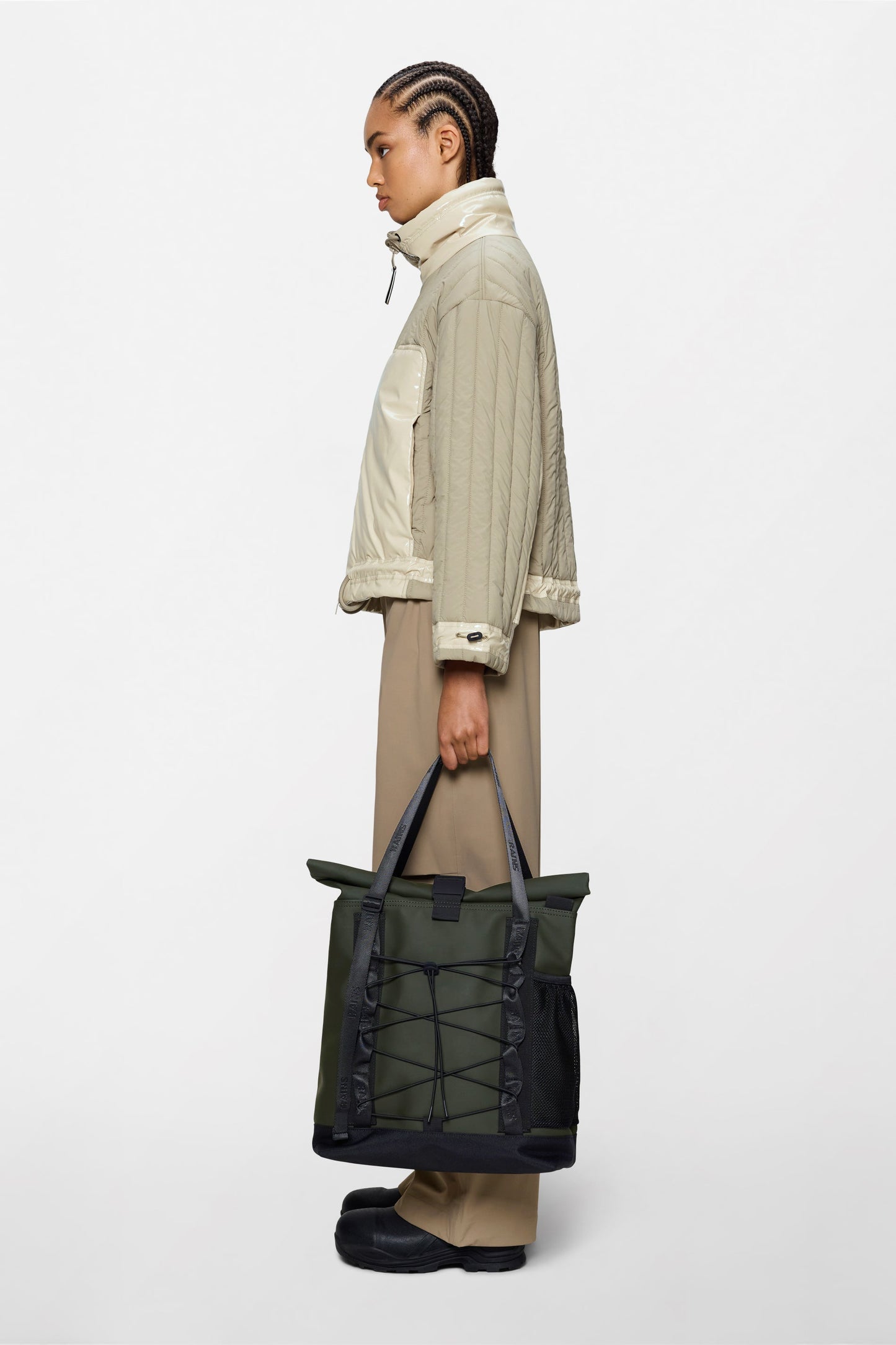Trail Rolltop Tote Bag
