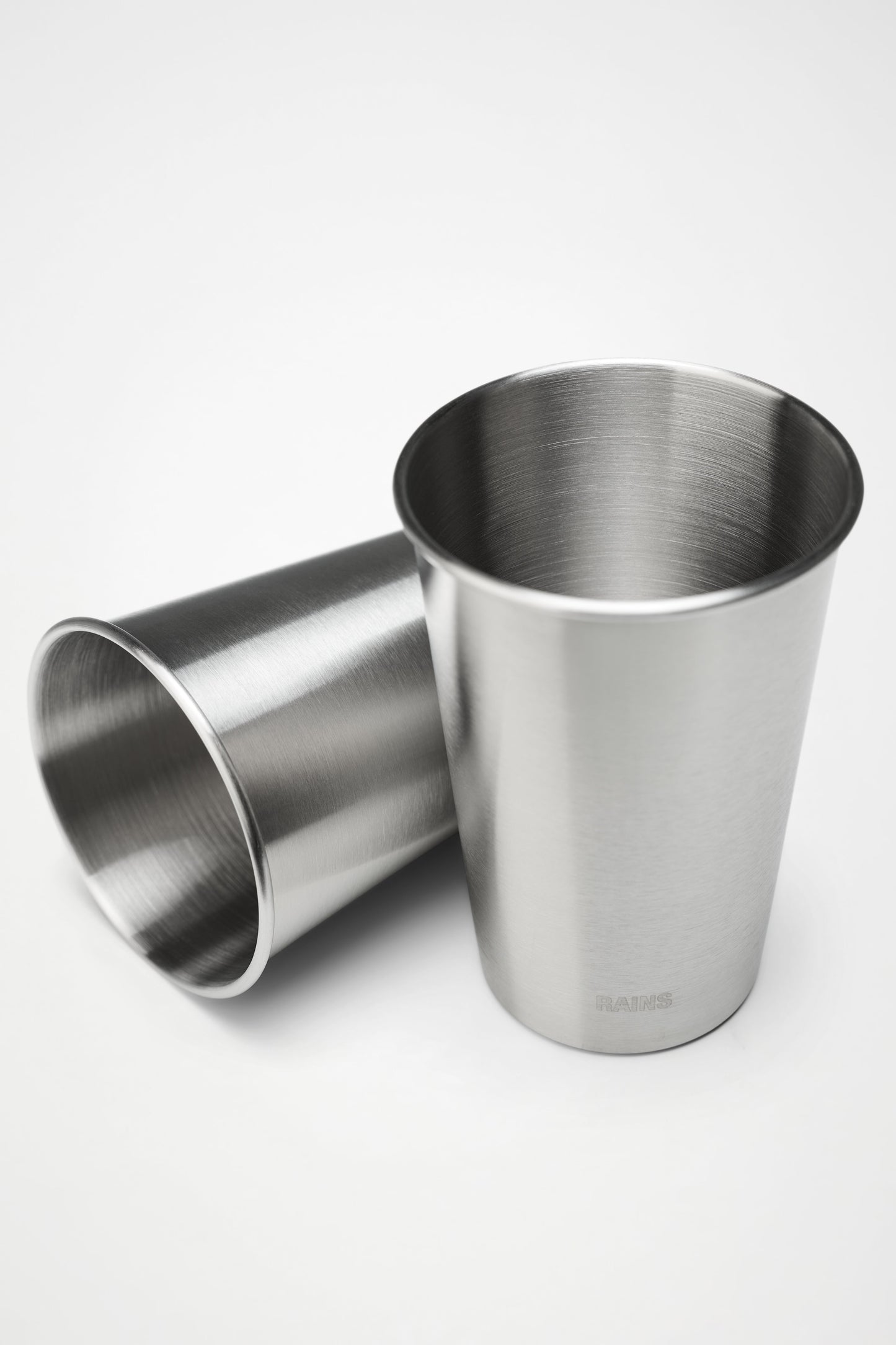 Stainless Steel 2-Pack Cups 500ml