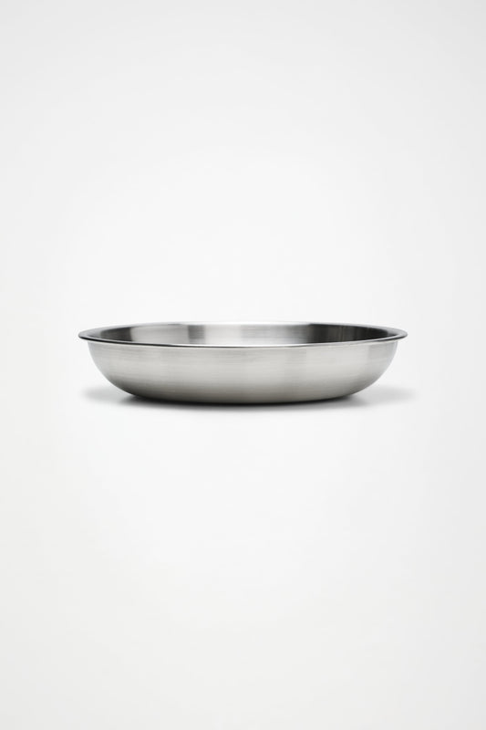 Stainless Steel 2-Pack Deep Plates