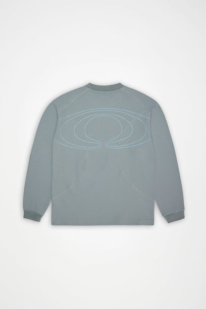 Waffle Long Sleeve T-shirt Splash