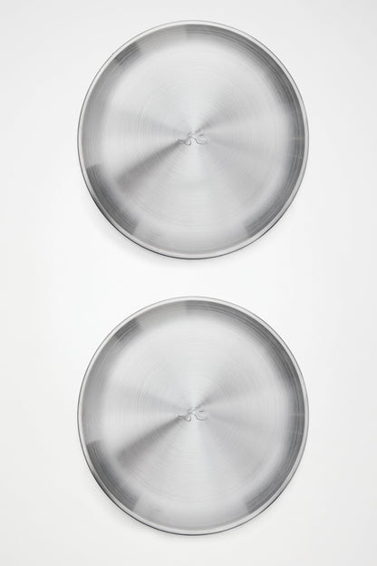Stainless Steel 2-Pack Plates