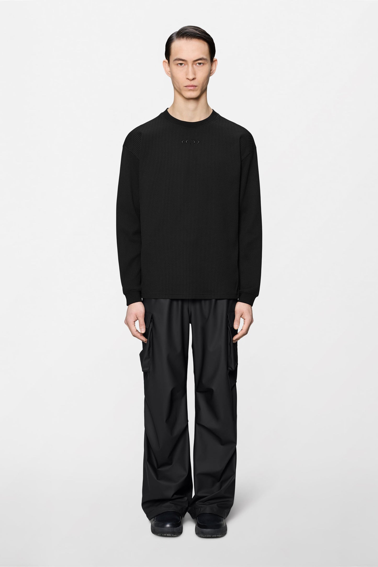 Waffle Long Sleeve T-shirt Splash