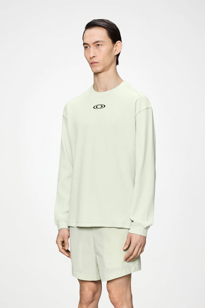 Waffle Long Sleeve T-shirt Splash