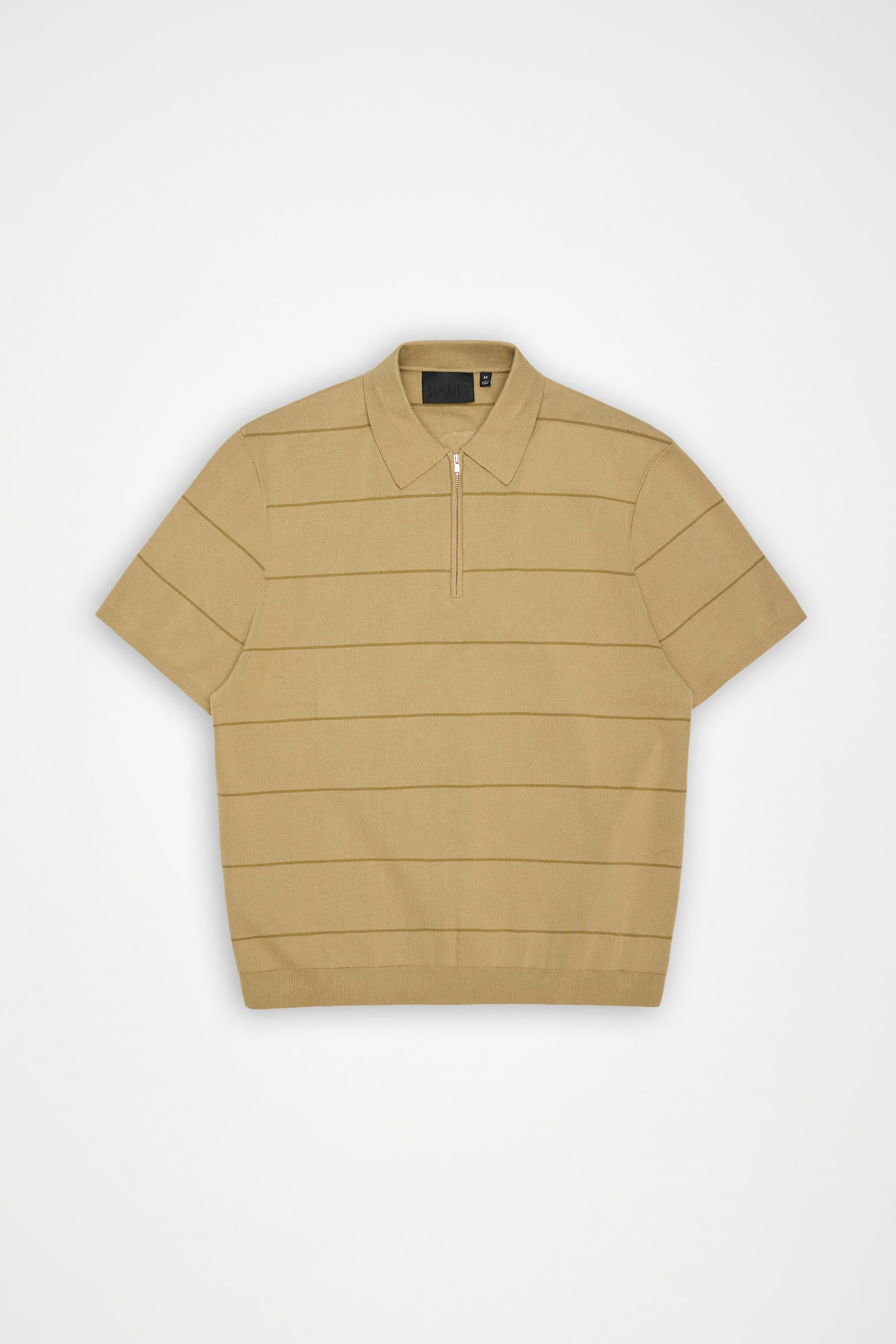 Striped Knit Polo