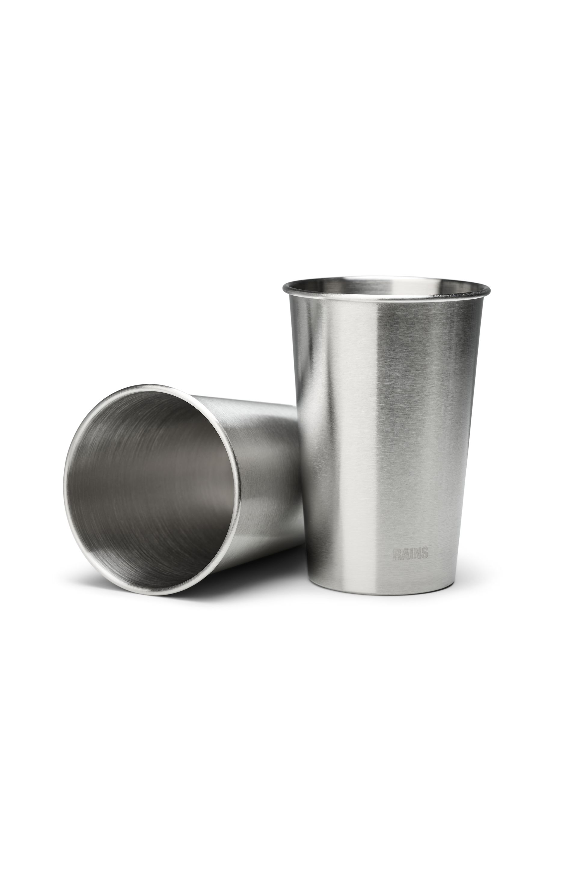 Stainless Steel 2-Pack Cups 500ml